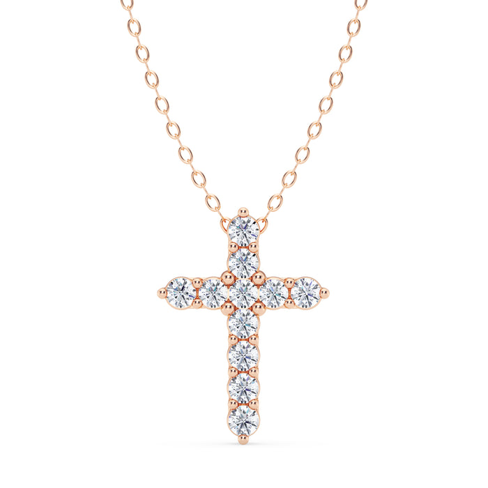 14K Cross Pendant