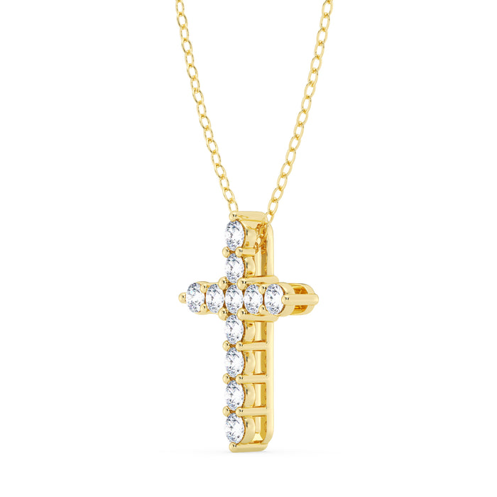 14K Cross Pendant