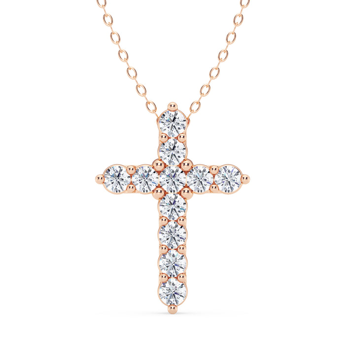 14K Cross Pendant