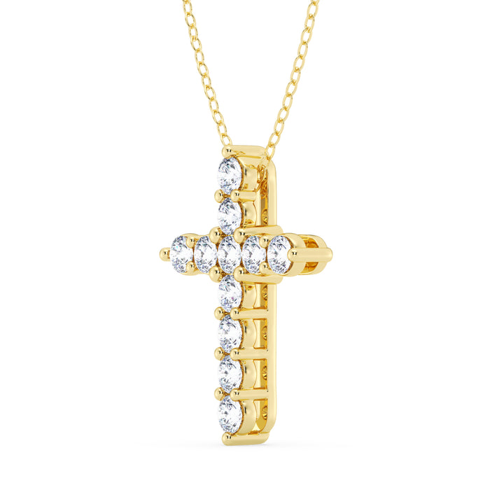 14K Cross Pendant