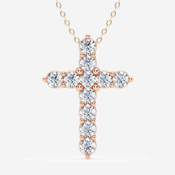 14K Cross Pendant