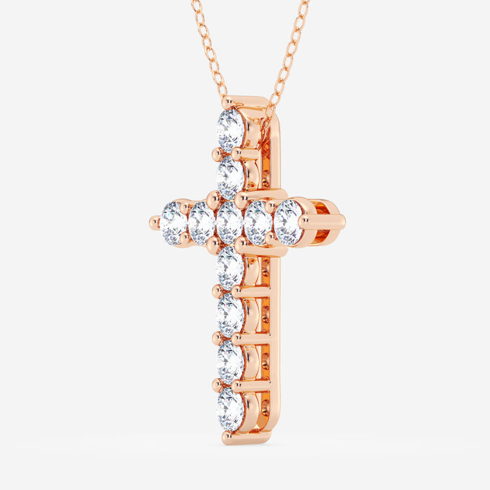 14K Cross Pendant