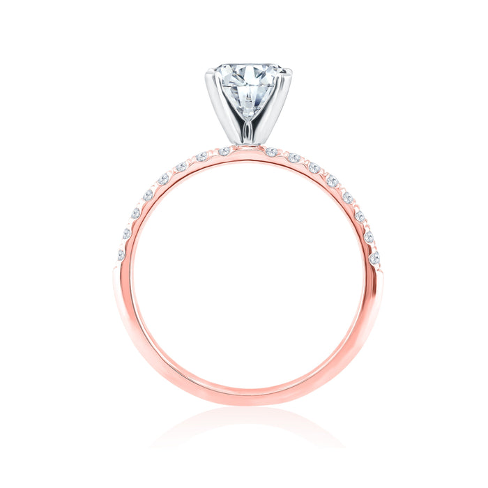 Classic Complete Diamond Engagement Ring - 1.00 ctw