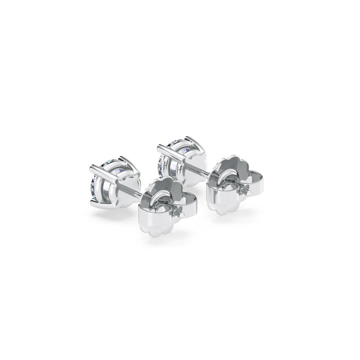 14K Pushback 4 Prong Stud