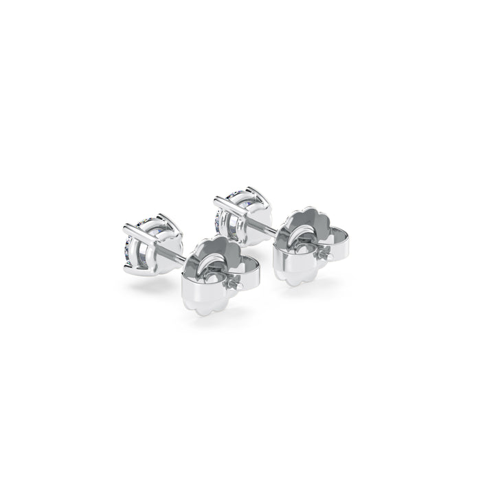 14K Pushback 4 Prong Stud